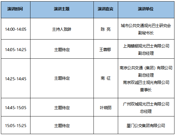 7大會議日程新鮮出爐！CIBE 2020上海國際客車展等您來！(圖31)